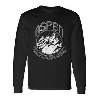 Aspen Dumb And Dumber Tshirt Long Sleeve T-Shirt - Monsterry AU