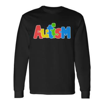 Autism Tshirt V2 Long Sleeve T-Shirt - Monsterry