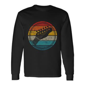 Bass Guitar Vintage Retro Bass Player Bassist Long Sleeve T-Shirt - Monsterry UK