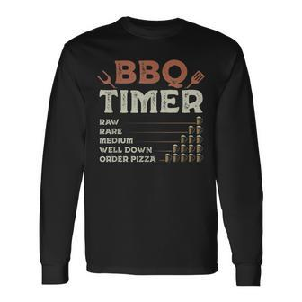 Bbq Grill Chef Grilling Master Barbecue Lover Bbq V2 Long Sleeve T-Shirt - Seseable