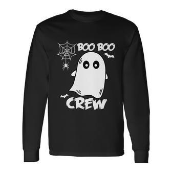 Boo Boo Crew Halloween Quote V5 Long Sleeve T-Shirt - Monsterry CA