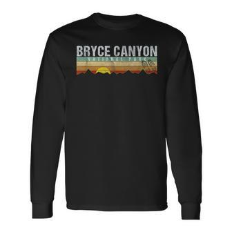 Bryce Canyon National Park Utah Camping Hiking Long Sleeve T-Shirt - Seseable