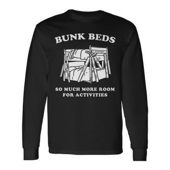 Bunk Beds Long Sleeve T-Shirt - Seseable