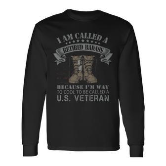 I Am Called A Badass Long Sleeve T-Shirt - Monsterry