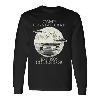 Camp Crystal Lake Counselor Tshirt Long Sleeve T-Shirt - Monsterry AU