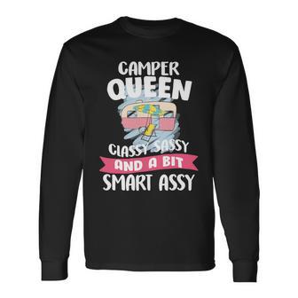 Camper Queen Long Sleeve T-Shirt - Monsterry AU