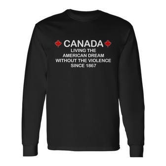 Canada Shirt From The Pentaverate Long Sleeve T-Shirt - Monsterry AU