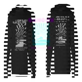 Cancun Mexico Beach Vacation Matching Long Sleeve T-Shirt - Thegiftio UK
