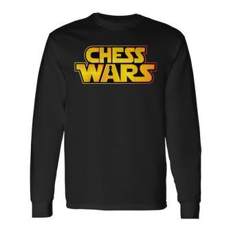 For Chess Player Chess Wars Pawn Long Sleeve T-Shirt - Seseable