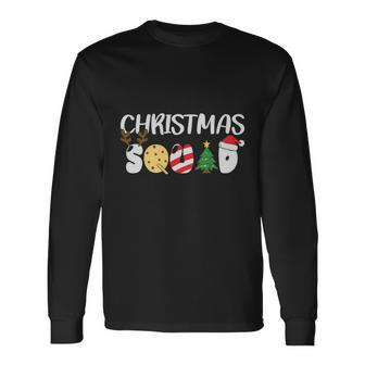 Christmas Squad Christmas Tree Cookies Xmas Long Sleeve T-Shirt - Thegiftio UK