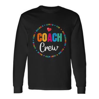 Coach Crew Instructional Coach Reading Career Literacy Pe V2 Long Sleeve T-Shirt - Monsterry DE