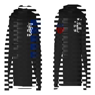 Cool Usa Soccer Long Sleeve T-Shirt - Thegiftio