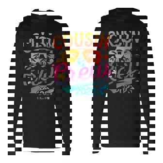 Cousin Crew 2022 Summer Vacation Camping Crew Camp Long Sleeve T-Shirt - Thegiftio