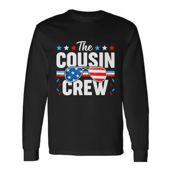 Cousin Crew 4Th Of July Patriotic American Matching Long Sleeve T-Shirt - Monsterry AU
