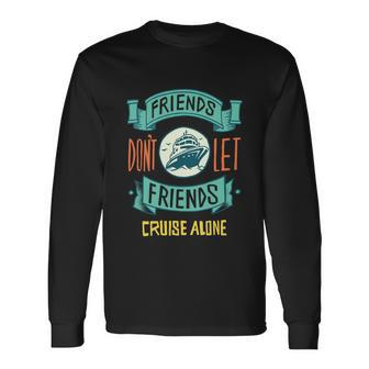 Cruise Ship Tshirt Long Sleeve T-Shirt - Monsterry