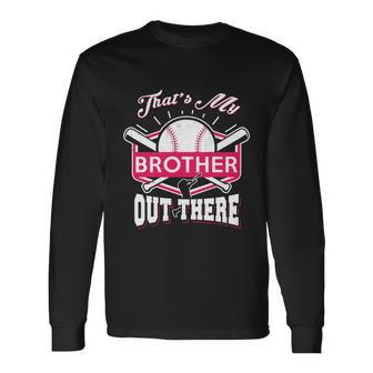 Cute Proud Baseball Sister For Sisters Long Sleeve T-Shirt - Monsterry AU