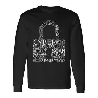 Cyber Security V2 Long Sleeve T-Shirt - Monsterry AU