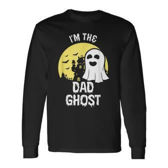 Im The Dad Ghost Matching Halloween Long Sleeve T-Shirt - Thegiftio UK