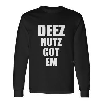 Deez Nuts Gotem Tshirt Long Sleeve T-Shirt - Monsterry AU