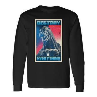 Destroy Everything Election Long Sleeve T-Shirt - Monsterry CA