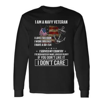 I Dont Care V2 Long Sleeve T-Shirt - Monsterry AU