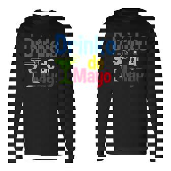 Drinko De Mayo Cinco De Mayo Men Women Long Sleeve T-Shirt T-shirt Graphic Print - Thegiftio