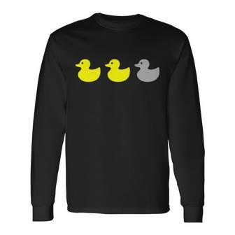 Duck Duck Grey V2 Long Sleeve T-Shirt - Monsterry UK