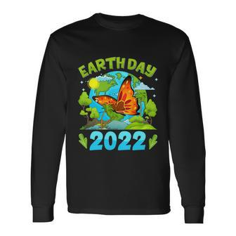 Earth Day 52Nd Anniversary 2022 Butterfly Environmental Long Sleeve T-Shirt - Monsterry UK