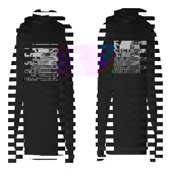 Eat Sleep Anime Repeat Cartoon Long Sleeve T-Shirt - Thegiftio