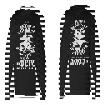 Emotional Support Human Do No Pet Tshirt Long Sleeve T-Shirt - Monsterry