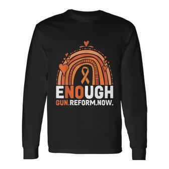 End Gun Violence Wear Orange V2 Long Sleeve T-Shirt - Monsterry CA