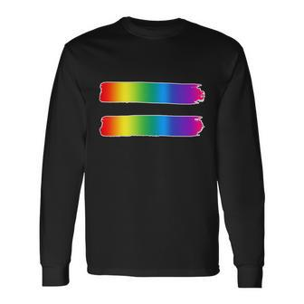 Equality Lgbt Pride Awareness Long Sleeve T-Shirt - Monsterry DE