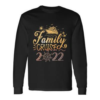 Family Cruise 2022 Cruise Boat Trip Matching V2 Long Sleeve T-Shirt - Thegiftio UK