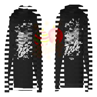 Festive Christmas Balls Long Sleeve T-Shirt - Monsterry