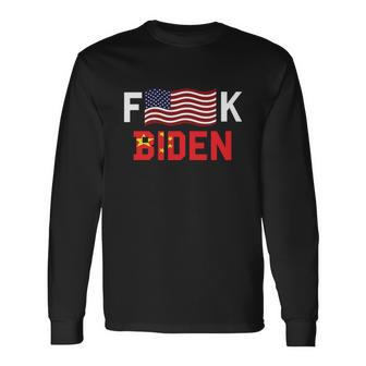 Fjb Bare Shelves Bareshelves Biden Sucks Political Humor Political Impeach Long Sleeve T-Shirt - Thegiftio UK