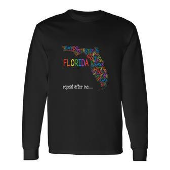 Florida Dont Say Gay Tshirt Long Sleeve T-Shirt - Monsterry DE