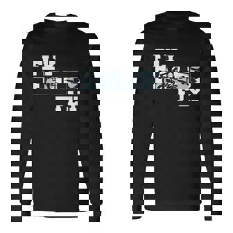 Fly Eagles Fly V2 Long Sleeve T-Shirt - Thegiftio