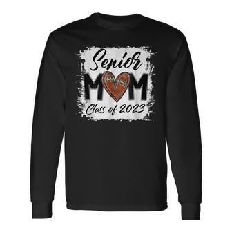 Football Senior Mom Class 2023 Football Long Sleeve T-Shirt - Thegiftio UK