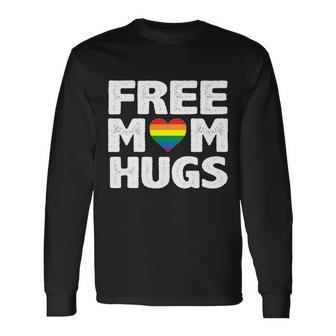 Free Mom Hugs Pride Tshirt Long Sleeve T-Shirt - Monsterry DE