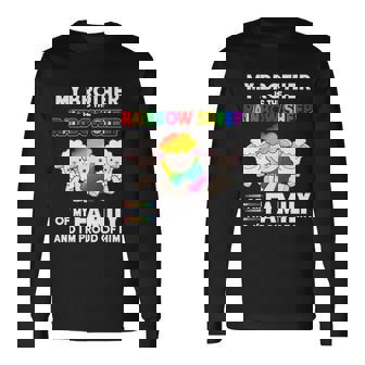 Gay Pride Brother Rainbow Sheep Of Proud Coming Out Cool Long Sleeve T-Shirt - Monsterry