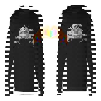 Gay Pride Clothing Lgbt Rainbow Flag Long Sleeve T-Shirt - Monsterry