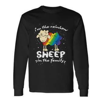 Gay Pride Lgbt Gay Lesbian Im The Rainbow Sheep Long Sleeve T-Shirt - Monsterry