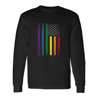 Gay Pride Lgbt Support Lgbtq Ally Bi Trans Pride Long Sleeve T-Shirt - Monsterry DE