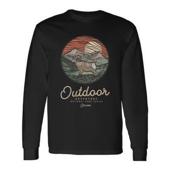 Glacier National Park V2 Long Sleeve T-Shirt - Monsterry CA