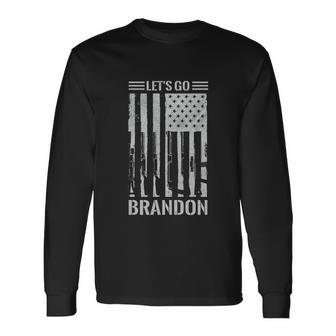 Lets Go Brandon Lets Go Brandon Lets Go Brandon Lets Go Brandon Long Sleeve T-Shirt - Monsterry AU