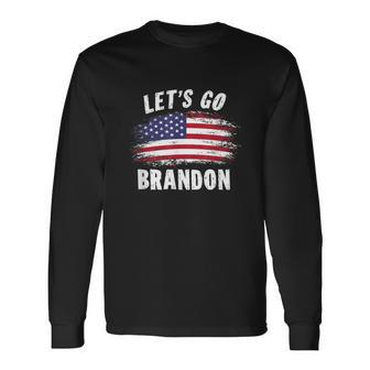 Lets Go Brandon Lets Go Brandon Men Women Vintage Long Sleeve T-Shirt - Thegiftio UK