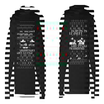 Go Jesus Its Your Birthday Ugly Christmas Sweater Long Sleeve T-Shirt - Thegiftio