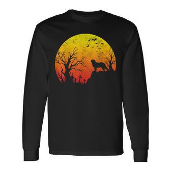 Golden Retriever Halloween Dog Golden Retriever Dad Men Women Long Sleeve T-Shirt T-shirt Graphic Print - Thegiftio UK