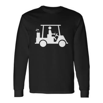 Golf Cart Beer Long Sleeve T-Shirt - Monsterry DE