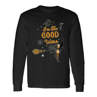 Im The Good Witch Halloween Matching Group Costume Long Sleeve T-Shirt - Seseable